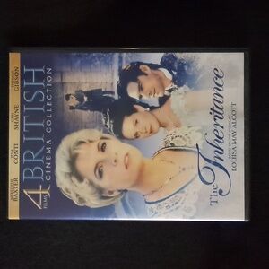 "BRITISH CINEMA COLLECTION"  1 DVD. 4 MOVIES. 2 COLOR. 2 B/W. NOT RATED.